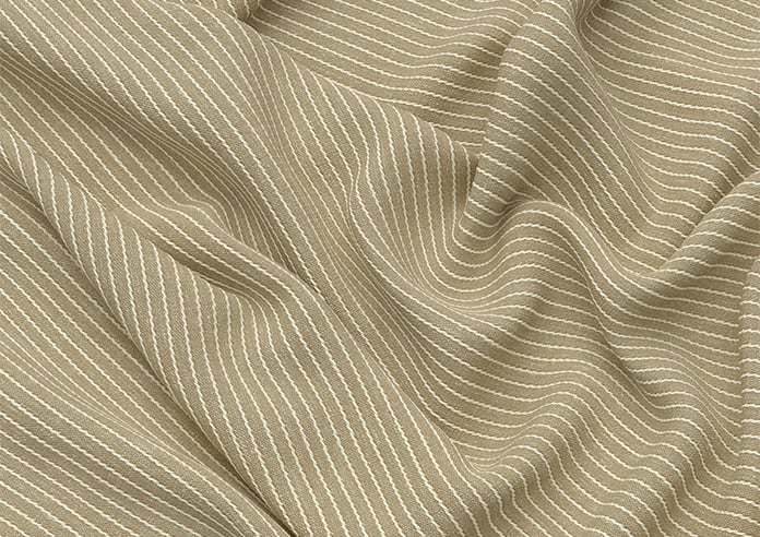 Montierre Stripe, Bare Stone - Roman Blind - Image 4